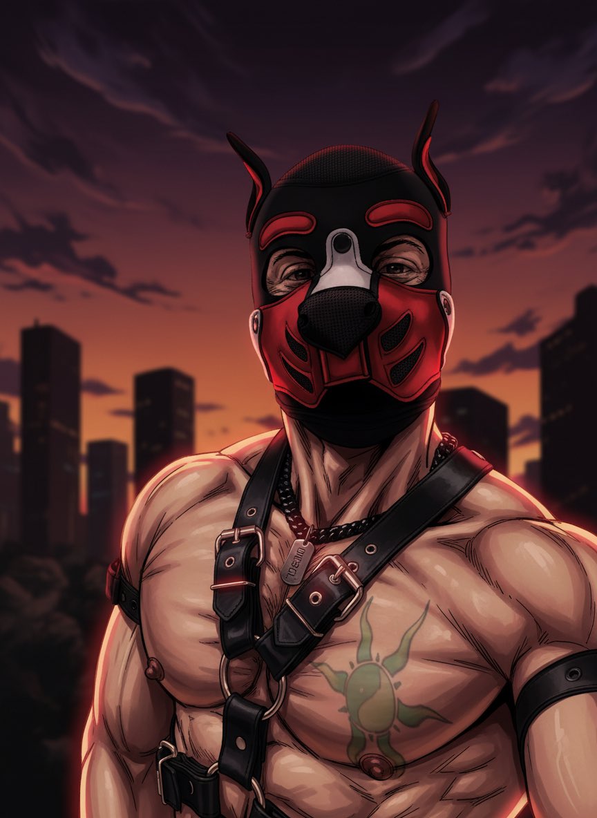 Muscle Pup Diesel tweet media