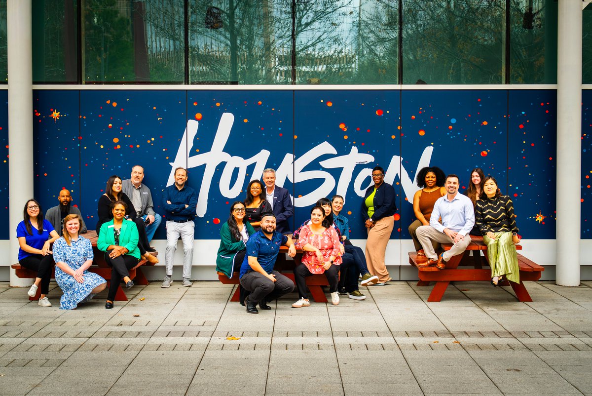 HoustonFirst's tweet photo. Happy #DestinationProfessionalsDay! 🙌
Our team is the heart of our success and focuses on the development of the destination brand strategy, promoting the city worldwide, driving tourism and convention business, operating world-class facilities and much more. https://t.co/aYpN2YiYDV