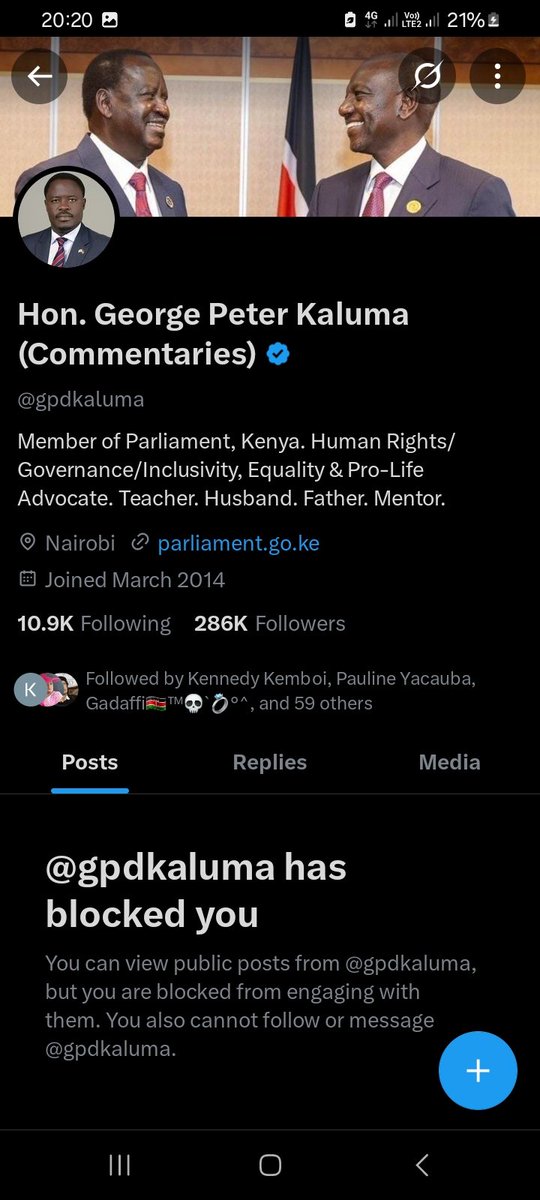 ritchie_kama's tweet photo. @gpdkaluma Mbona uliniblock bro? 😳😳😳 https://t.co/FRm9hthsBi