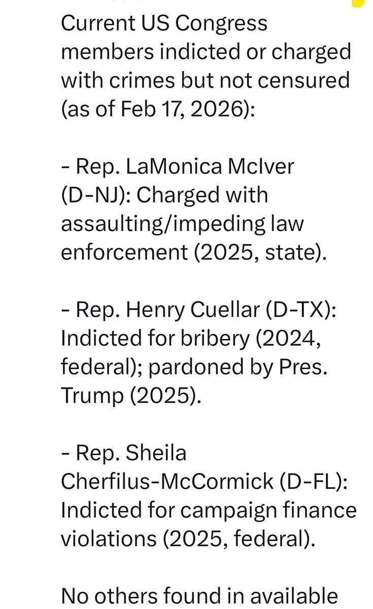 <a href="/NewswirePatriot/">Patriot🇺🇸Newswire</a> He isn't in any water.
He was entirely correct - and well within his rights and the norms of societal interaction.

If the leftists want to call for people to resign, perhaps they should focus on their own party - and the Congress members who've committed actual crimes...