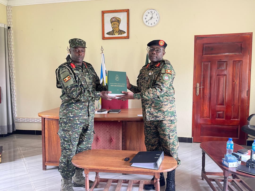 Updf Commander Brig Gen Pande Kajuba has officially assumed office as Commander of the ...