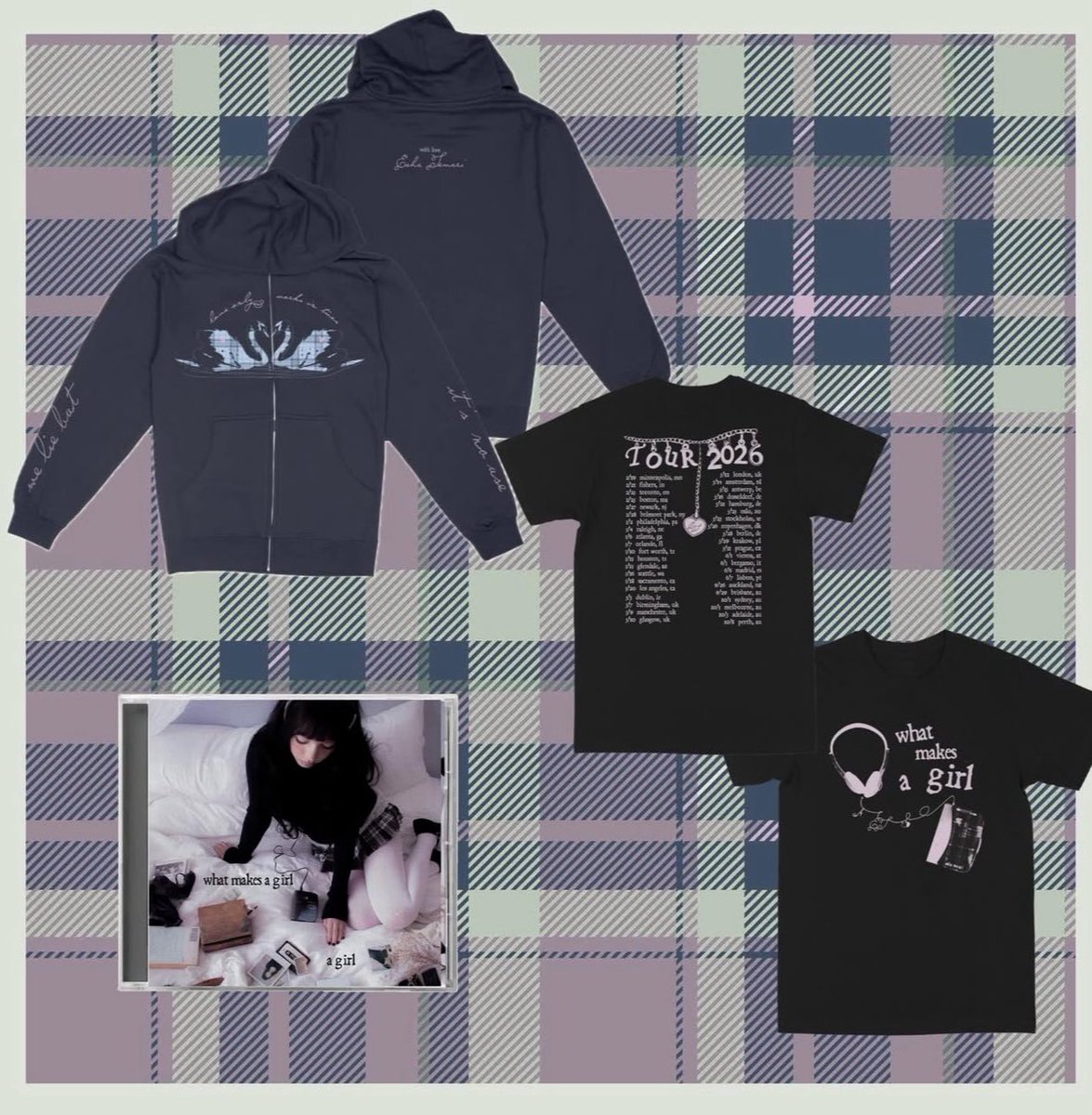 clgtourupdates's tweet photo. esha’s merch that will be offered at the venue!
via tewarishq https://t.co/yzTdbR93Ji
