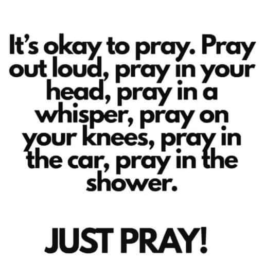 Just PRAY!