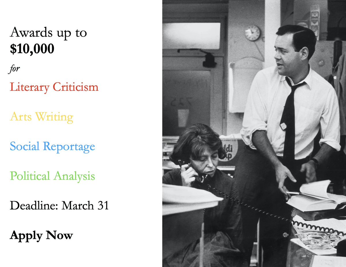 The Robert B. Silvers Foundation tweet media