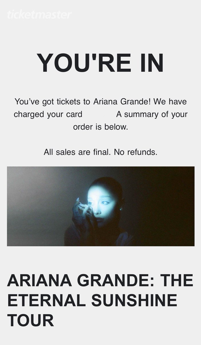 Lex! IS SEEING ARIANA GRANDE tweet media