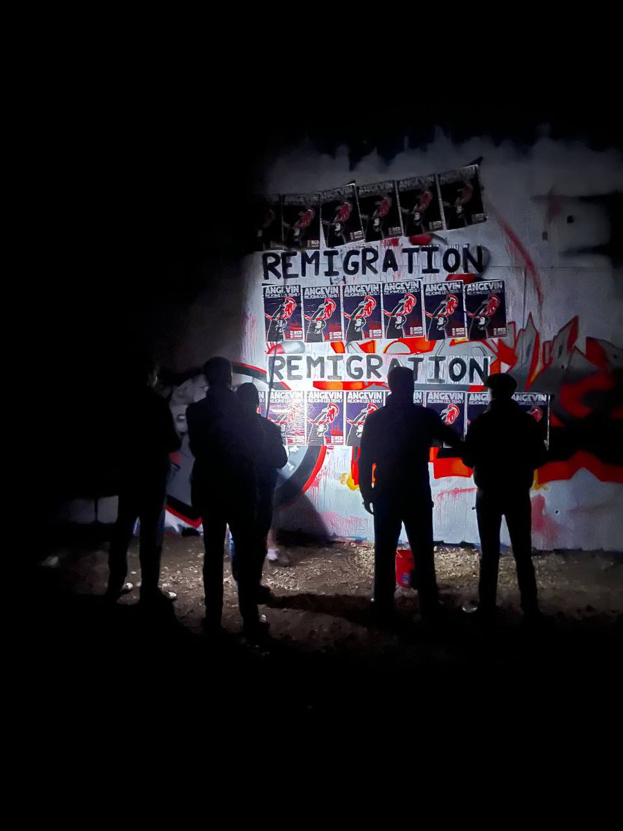 red_angers's tweet photo. 🔥 Depuis janvier, nos militants affichent nos couleurs dans les rues d’Angers. 

🫵🏻 Angevin rejoins les tiens. https://t.co/l7Lx0L8Q81