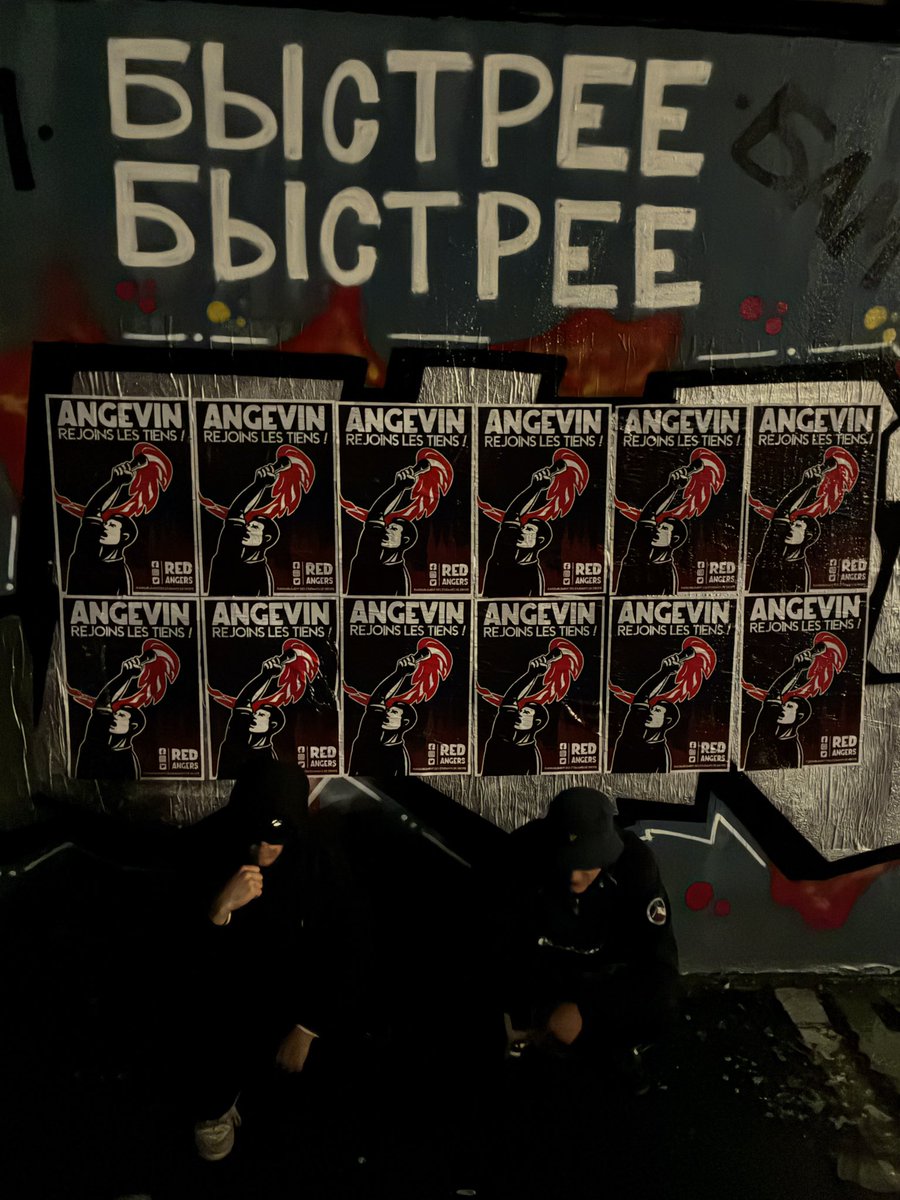 red_angers's tweet photo. 🔥 Depuis janvier, nos militants affichent nos couleurs dans les rues d’Angers. 

🫵🏻 Angevin rejoins les tiens. https://t.co/l7Lx0L8Q81