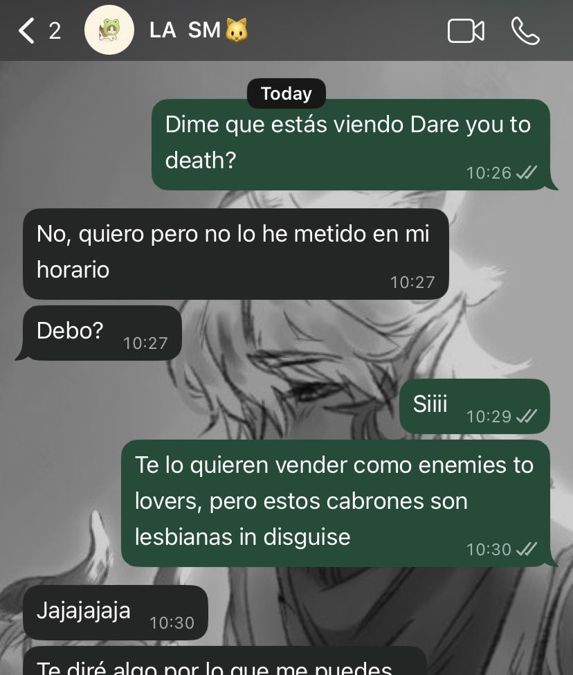 Teff_Salvent's tweet photo. Mi ex y yo tenemos de las mejores conversation es 😂😂😂 https://t.co/4Ni3U2CA2G