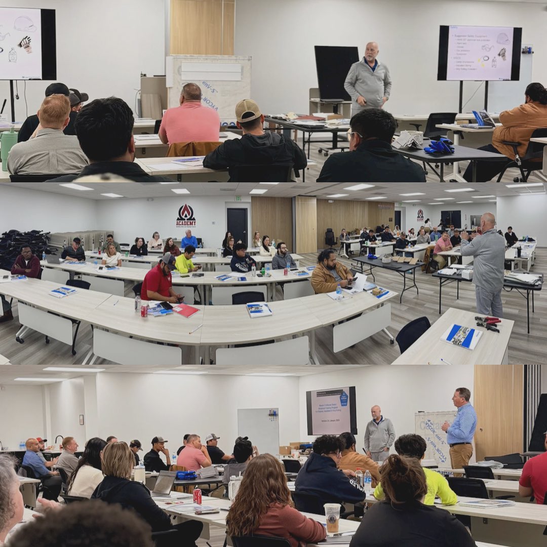 Thank you to PEPA(VSI), along with representation from CertainTeed Saint-Gobain, for leading an in-person training focused on vinyl, insulated, and polymer siding knowledge and best practices. Opportunities like this help our team expand their perspective.