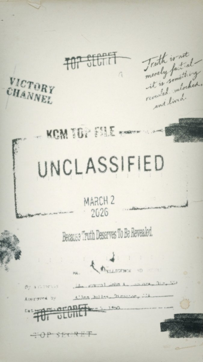 NEW SHOW ALERT ‼️

MARCH 2 ONLY ON VICTORY CHANNEL

STAY TUNED.

#VICTORYChannel