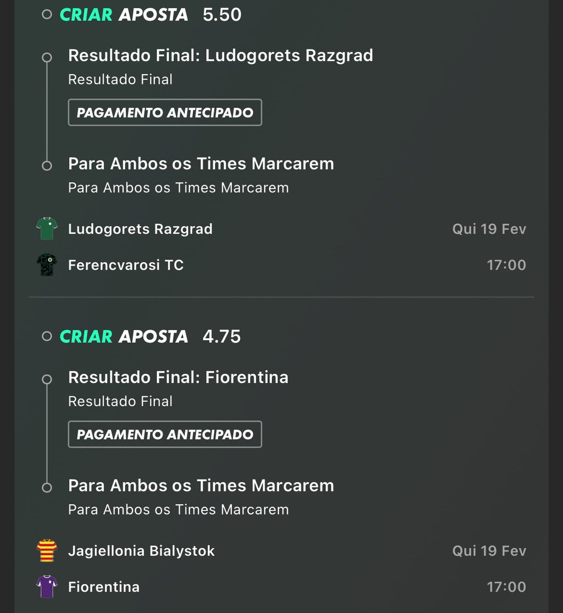 Nossa duplinha de hoje escolhida pra cá!

Vamos buscar essa ODD 26 e eu vou doar parte do lucro pra quem curtir e comentar ❤️🥷🏼

RT aumentam as chances 🔥💰