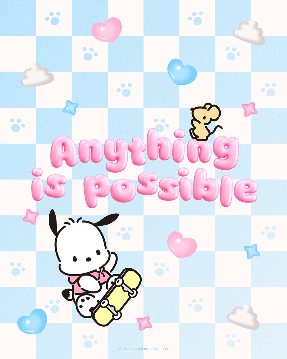 sanrio's tweet photo. The possibilities are endless ✨ Tag someone who inspires you! #mondaymotivation https://t.co/1kuHRy2qu7