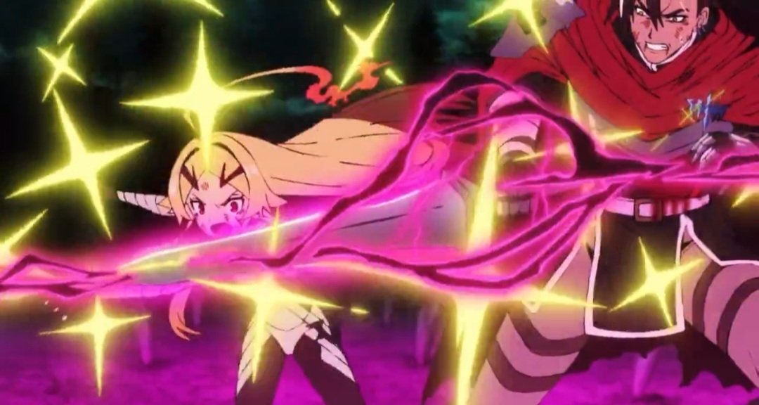 UzumakiJoestar's tweet photo. #Sentencedtobehero Ep 6 was 🔥 3rd boss monster killed, Teoritta's Holy sword Obliterated that demon lord flawlessly #勇者刑に処す. They wrote her off as a useless goddess theyd switch up immediately if they got word of this. "There is nothing it cannot destroy🗡✨️" #yushakei https://t.co/LIIXn2kUF6