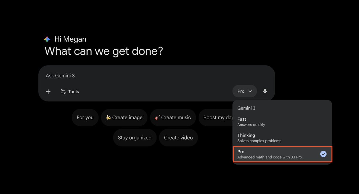 Google Gemini tweet media