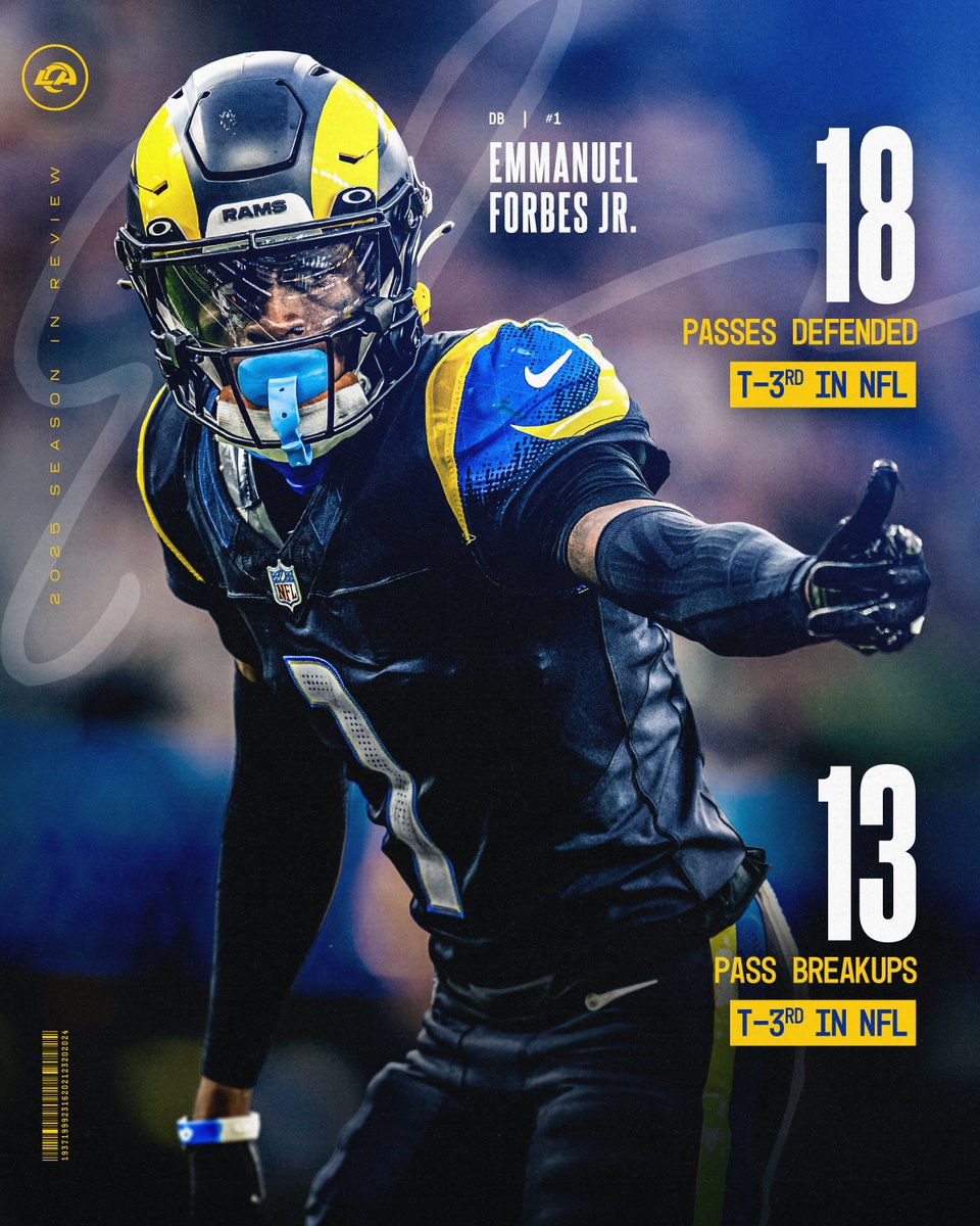 RamsNFL's tweet image. Forbes on the cover 🙅‍♂️

@emmanuelforbes7 | #RamsHouse