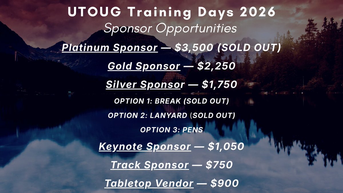 UT Oracle Users tweet media