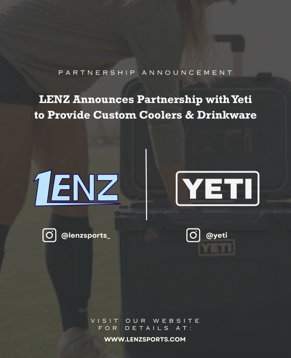 We are excited to announce our partnership with Yeti, an industry leading cooler and drinkware brand!

All fully custom Yeti products are now available in our online gear services.

#customsportsgear #yeti #coolers #teamstores #sports