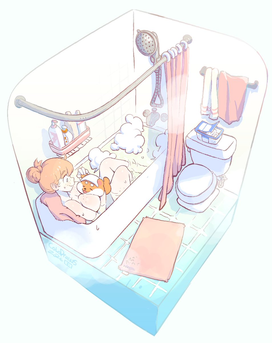 A small bathroom I did for the Cutaway collab I did with friends!
