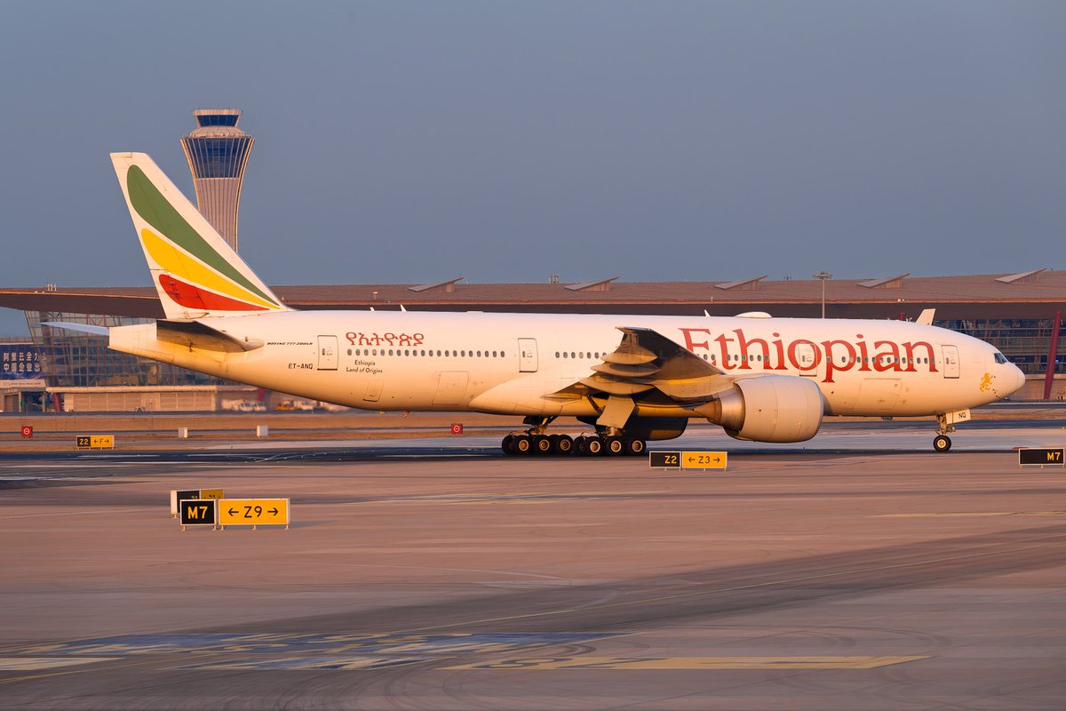 Terminal__3's tweet photo. 🇪🇹Ethiopian Airlines
ET-ANQ
Boeing 777-260LR
ET604 ADD-PEK https://t.co/RGYwWZdwaH