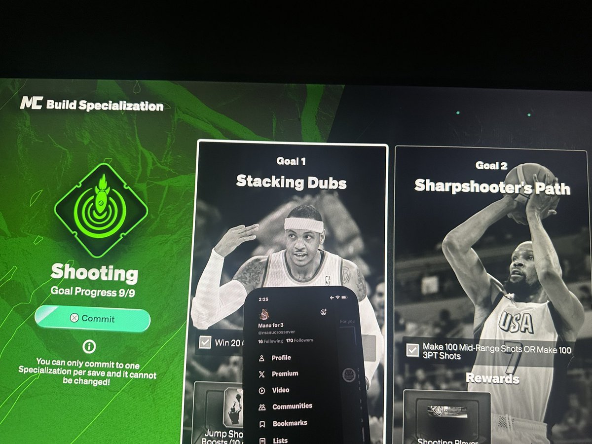 AJNumberon's tweet photo. SELLING 2K26 PS5 VET2 ACCOUNT
19 cap breakers 
6’4 99PG
6’4 99PG
6’4 99PG
6’4 99PG
6’4 99PG
6’4 99PG
6’8 99 SG
6’8 99 SG
6’7 99 Lock
6’9 99 PF
7’0 99 (shooting big) 
7’4 99 (starting 5)
19 Cap Breakers
Unlimited Gatorade
Shooting specialization 9/9
Playmaking specialization 8/9 https://t.co/OK3qT0sLUK