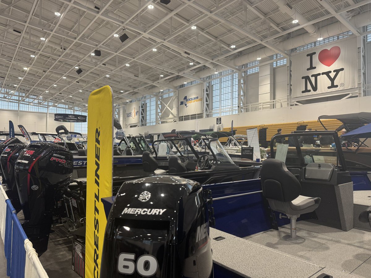 One of New York State’s largest boat shows, CNY Winter Boat Show, is back at the fairgrounds here in Syracuse. Over 400 brand-new boats fill up both the Expo Center and Exhibit Building for the next four days. #nccnews