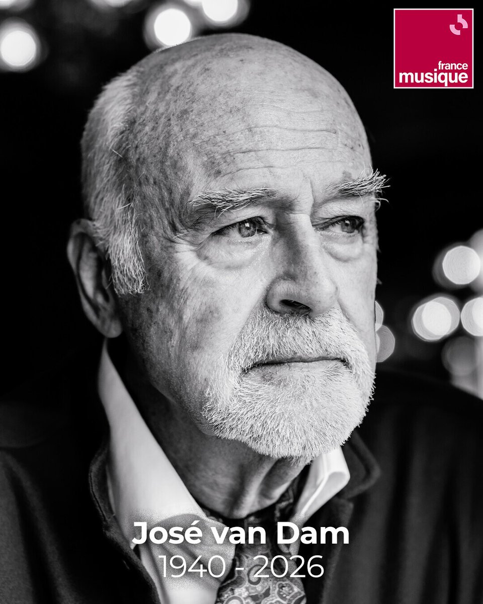 Le chant lyrique trouvera un écho particulier ce vendredi 20 février : la matinale de France Musique rend hommage au baryton-basse belge José van Dam, qui vient de nous quitter, avec chroniques, invités, extraits sonores ➡️ l.francemusique.fr/IEG