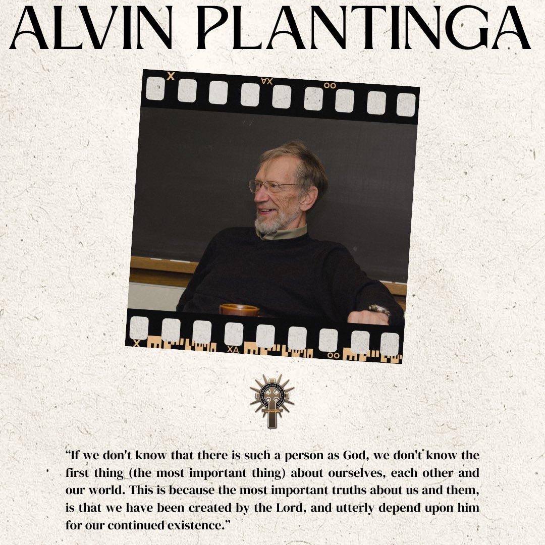 pftk_org's tweet photo. Plantinga is one of the most influential living analytic philosophers. He has been called “America’s leading orthodox Protestant philosopher of God”. https://t.co/FS2p2Ncmgx