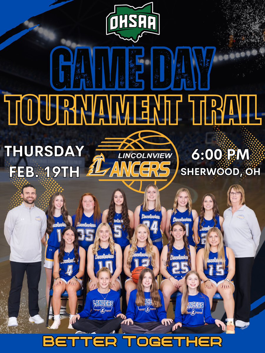 Lincolnview Lady Lancer Basketball tweet media