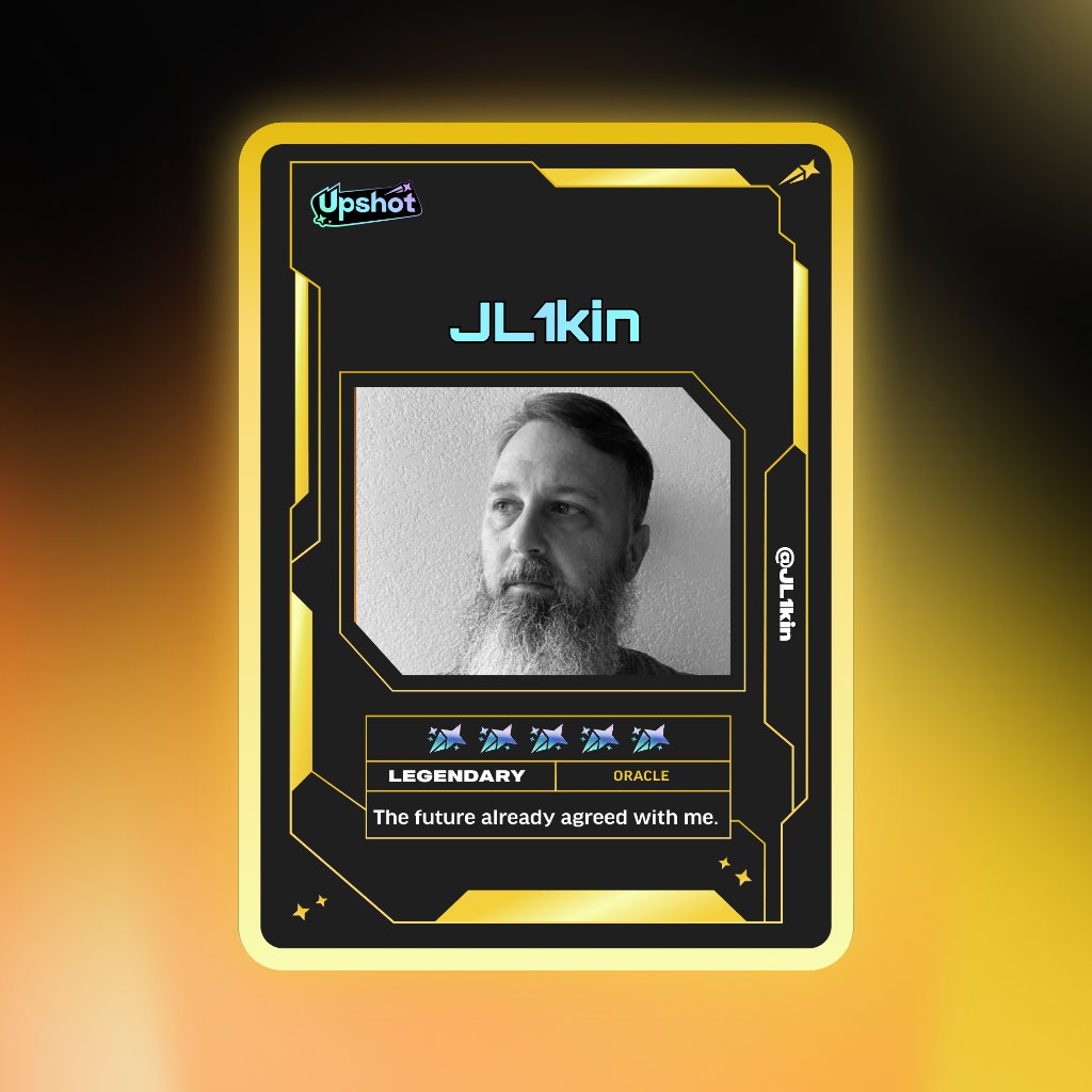 JL1kin's tweet photo. Just ripped my Predictor Card!

Ready to claim instant cash prizes, free packs and more.

Welcome to Prediction Play on @upshot_cards

Your turn
https://t.co/gwh1GJLC78 https://t.co/eJKXjuCQo7