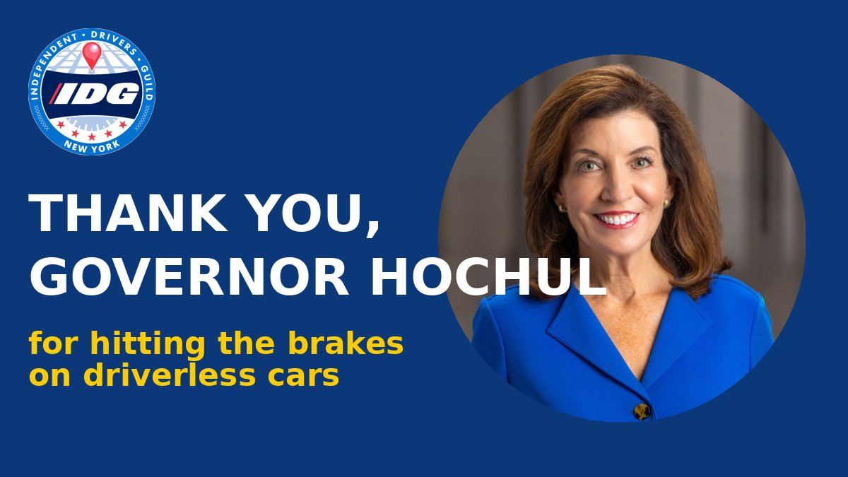 DrivingGuild's tweet image. When workers and communities speak out, leaders listen. Today is a win for working New Yorkers. Thank you @GovKathyHochul
