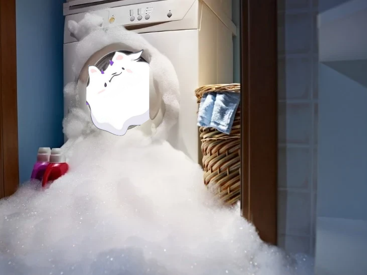 Absol1990's tweet image. Always read the label before using it.

Pero tricked me and now it looks like a mutant sock is coming out of my washing machine.

This is definitely a Pero sighting... bau bau⤵️⤵️
#FWMCMORNING