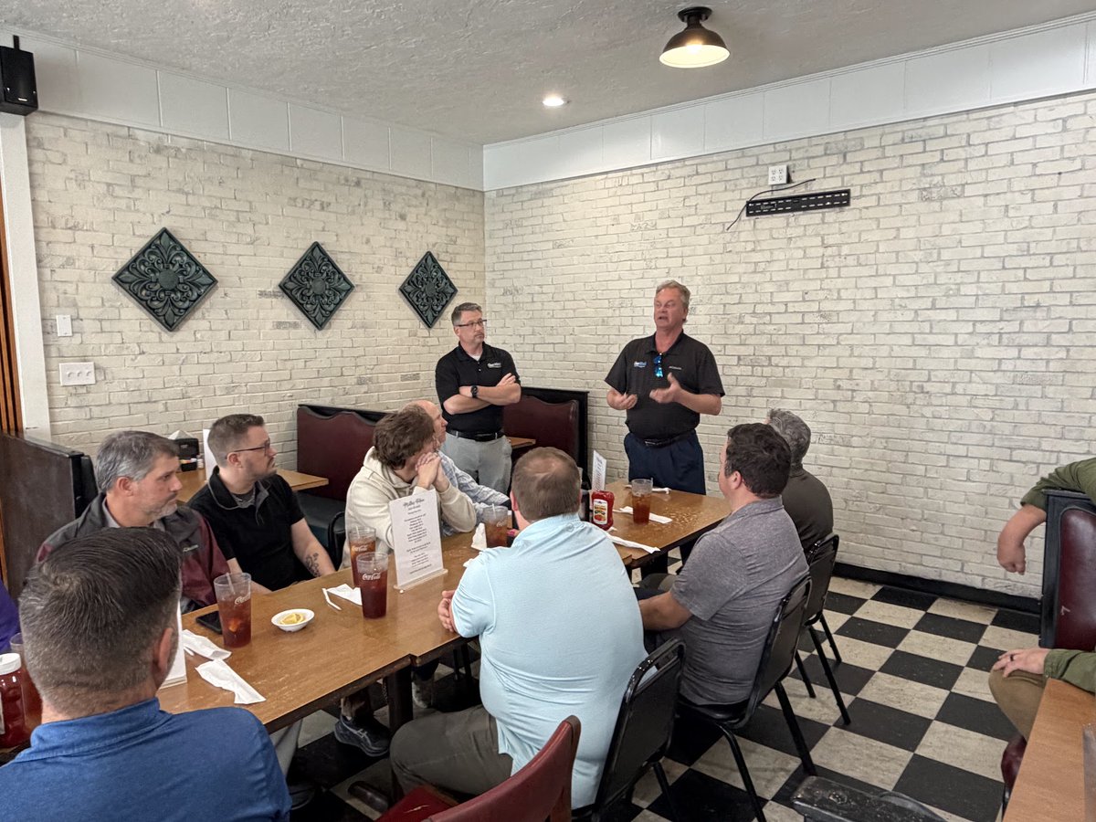 clearwindstech's tweet photo. Florence, thanks for having us! We loved spending time with you at our VMware Lunch and Learn alongside our sales and engineering teams.  

We’re heading to Huntsville tomorrow so if you’re in the area, come see us at Stovehouse. We’d be glad to connect with you there! https://t.co/LEOiVWt4rX