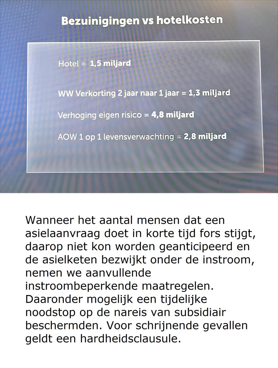 Niet uit te leggen👇
De coalitie heeft tijdelijke noodstop op nareis beloofd als asielketen bezwijkt onder instroom👇👇
Dat moment is nu!
Als je asielzoekers in hotels onderbrengt en geen woningen hebt voor je eigen ingezetenen, dan is er sprake van nood.
telegraaf.nl/video/wierd-du…