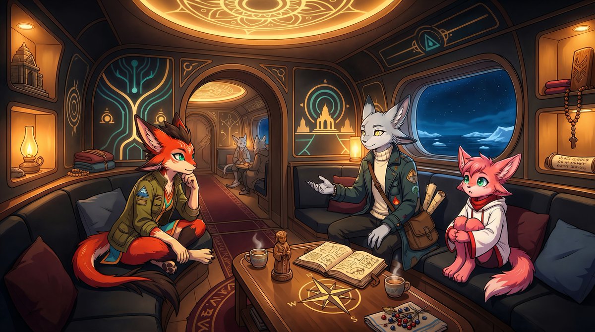 2. "The cold can wait. The sea can roar.
There are stories here worth staying for."