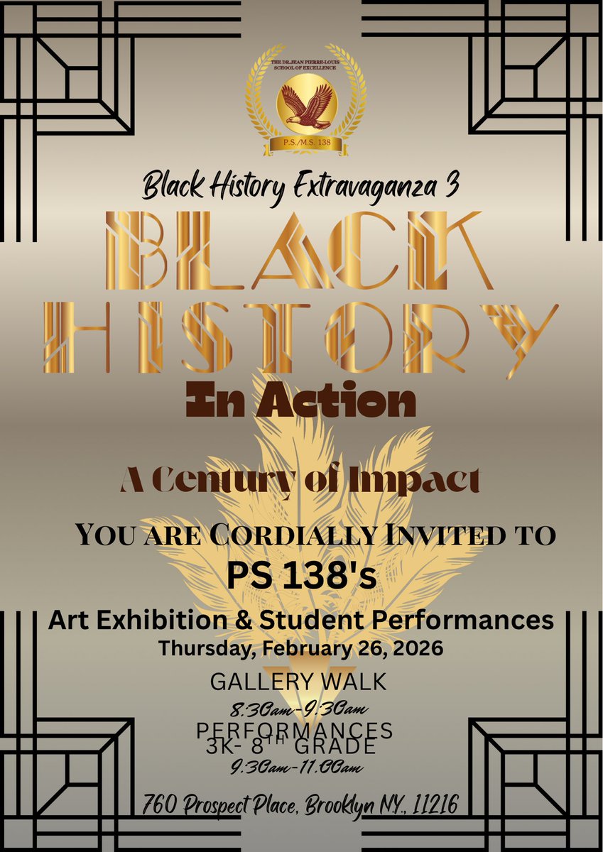 PSMS138's tweet photo. You are invited to our Black History Extravaganza 3! https://t.co/CININkaROt