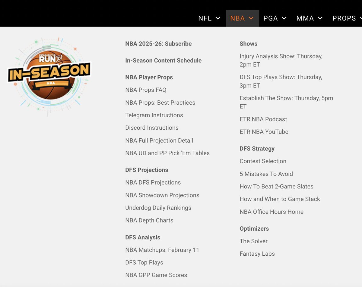 Establish The Run tweet media