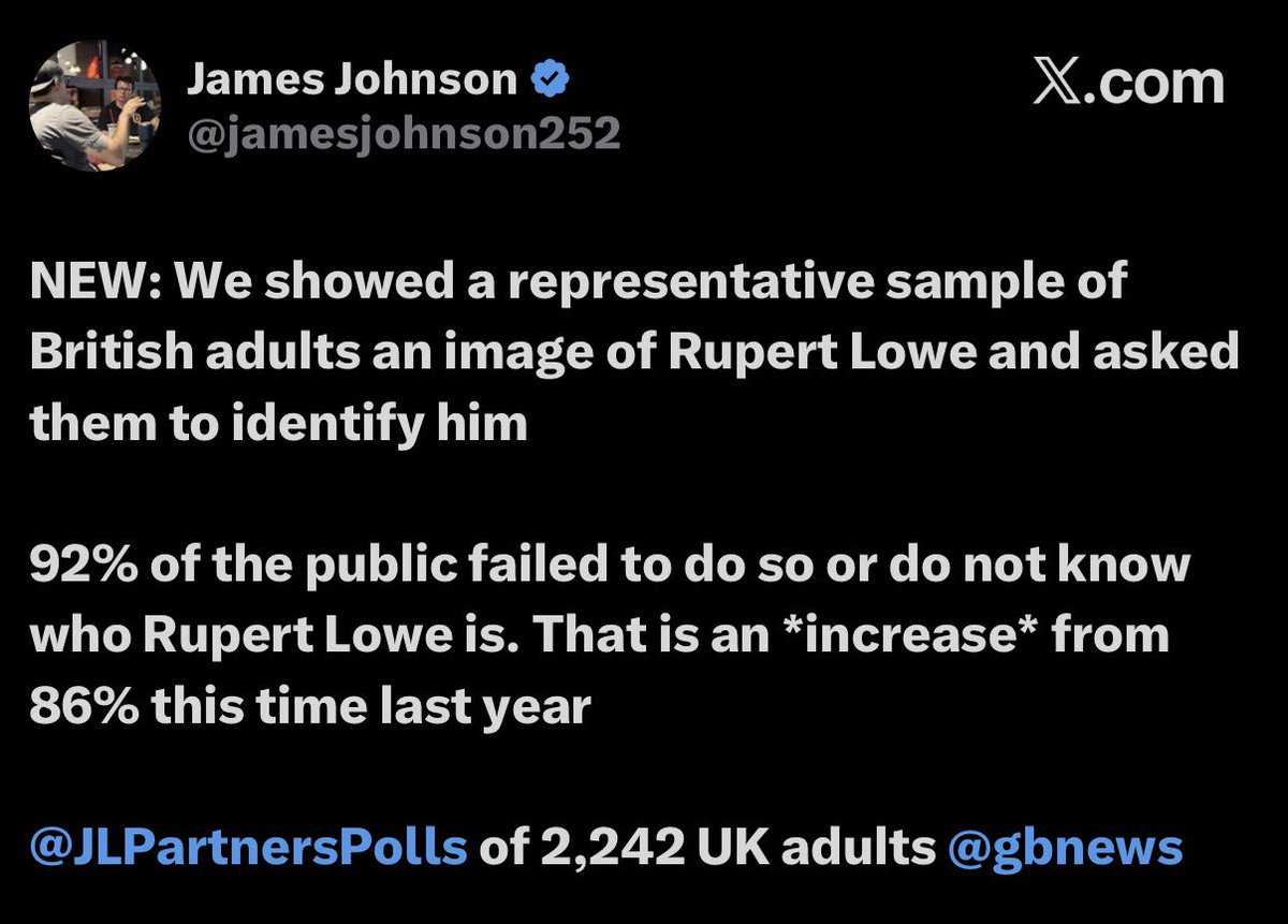 People don’t even know who he is lol 🤣