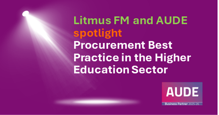 LitmusFM's tweet photo. Facilities related procurement in Higher Education is evolving at speed — and our latest AUDE webinar proved just how much opportunity there is for institutions ready to level up. With 80+ estates, facilities, and procurement professionals in the (virtual) room, Karl Cundill brought serious energy as he showed why procurement maturity is now a game-changer for value, risk, and long-term performance. From unlocking the power of accurate asset data to avoiding the pitfalls that stall progress, the session was packed with sharp, practical insights for anyone determined to raise the bar.
Learn more here > https://t.co/SlLWOLXdZD
#HigherEducation #UKHE #UniversityEstates #ProcurementExcellence #EstatesManagement #FacilitiesManagement #ProcurementMaturity #HEProcurement #AUDE #CampusOperations #StrategicProcurement #AssetManagement #HESector