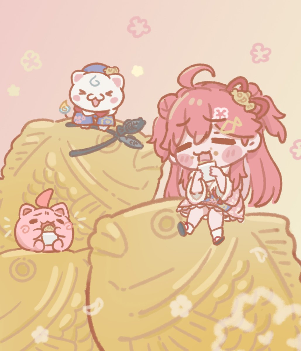 #みこち鯛焼き #miko_Art