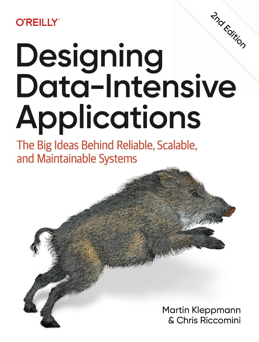 The 2nd edition of Designing Data-Intensive Applications, by <a href="/martinkl/">Martin Kleppmann</a> and me, is finished and sent to the printers! Ebooks available next week, and print books in 3–4 weeks. Sigh of relief. 😅

(BTW, this is a good opportunity to support your favourite local bookshop!)