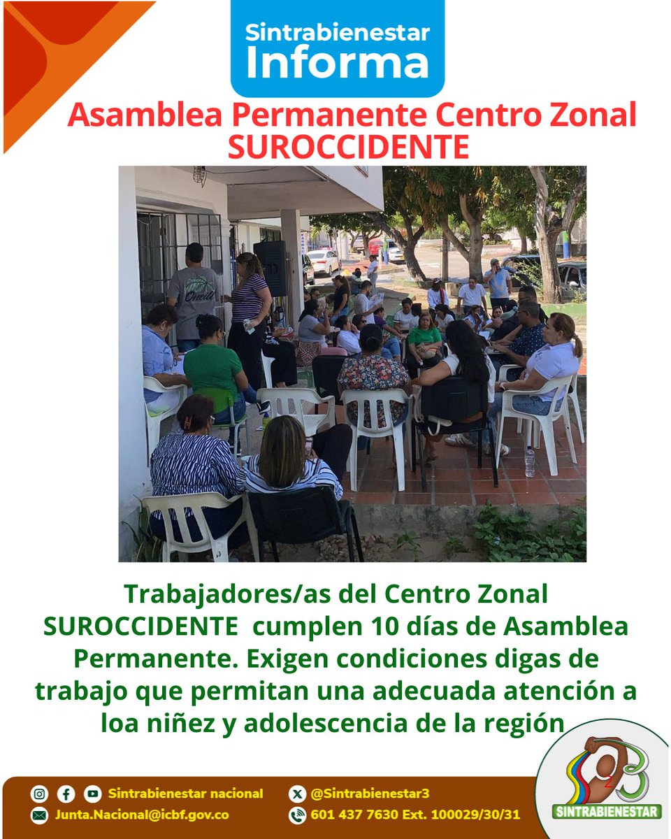 Sintrabienestar Nacional tweet media