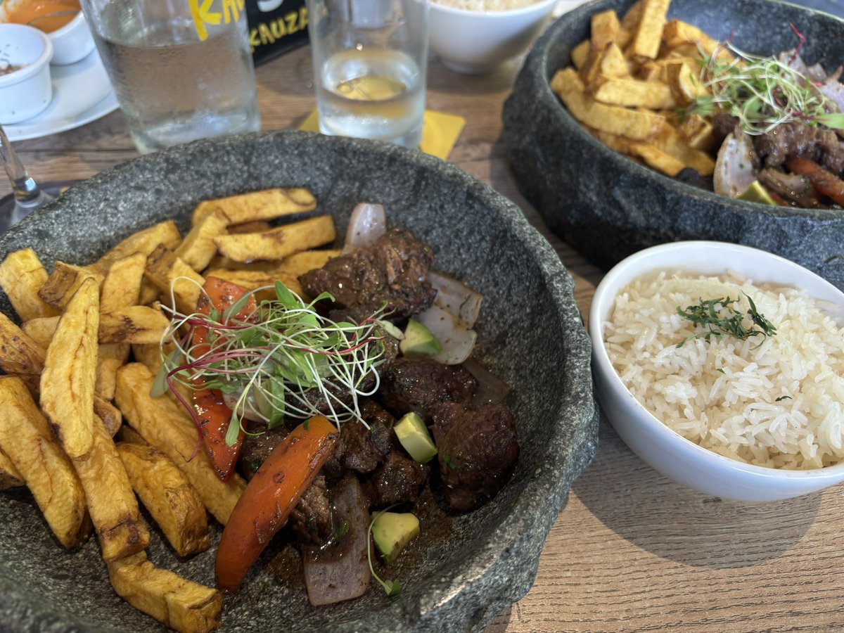 Lunch in Peru 🇵🇪😋🍛