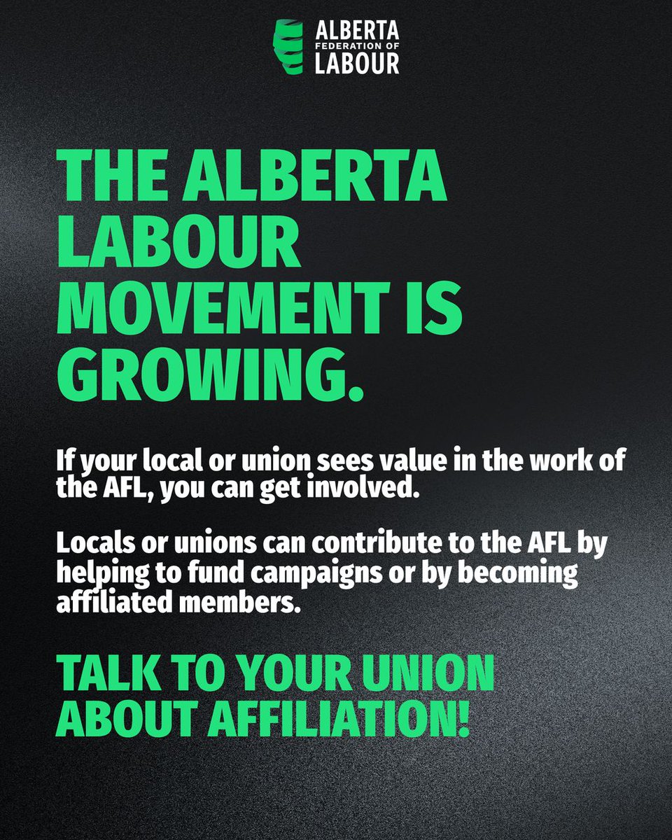 Alberta Federation of Labour tweet media