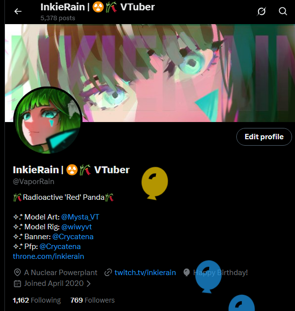InkieRain | ☢️🎋 VTuber tweet media