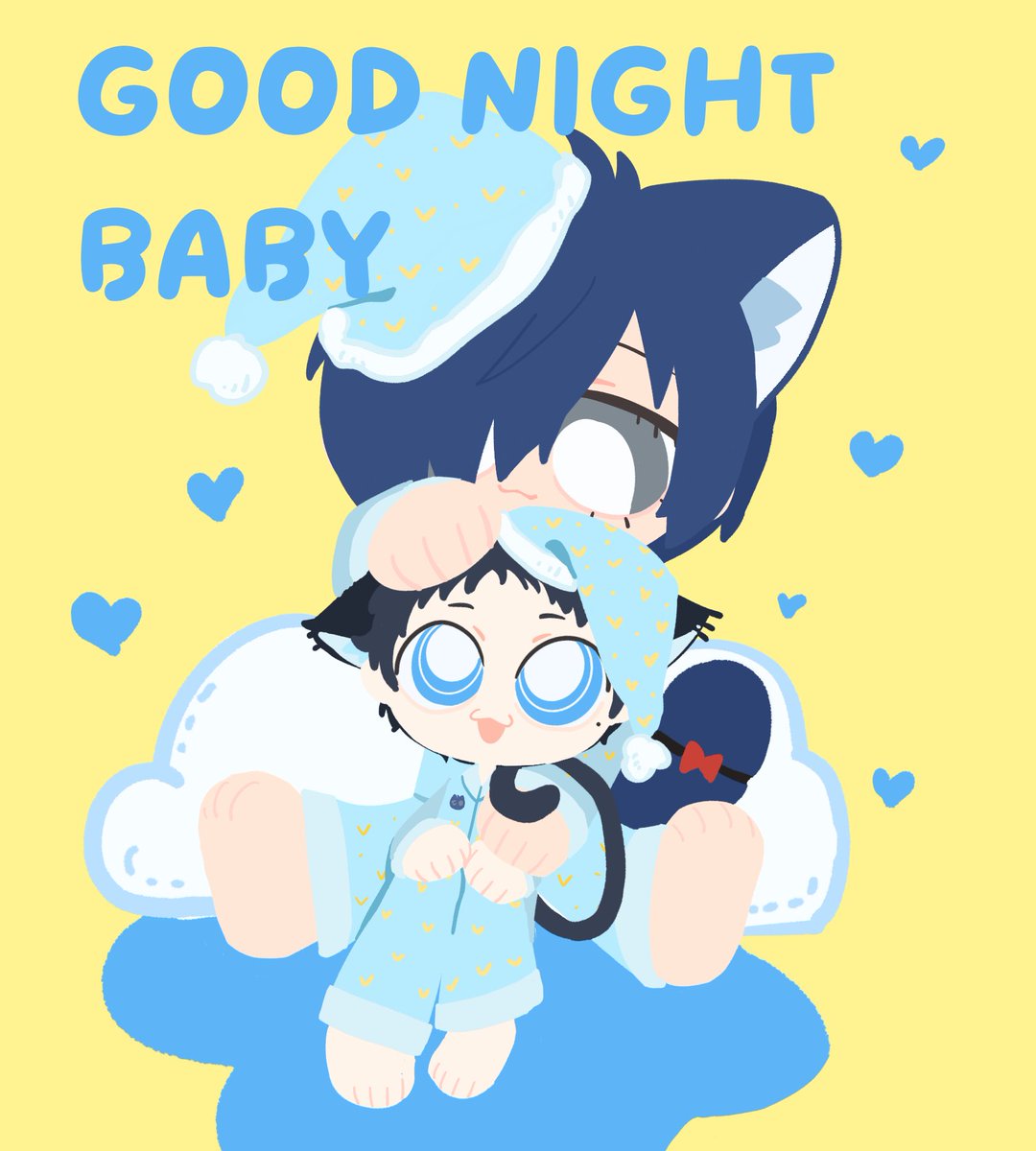 綾主
Good night, baby💛🩵