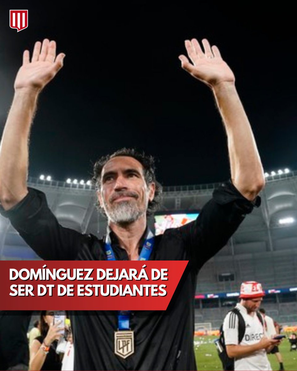 Lavozalbirroja's tweet photo. 🇦🇹⚽ EDUARDO DOMÍNGUEZ DEJA ESTUDIANTES

Mañana, el Barba dirigiría su último partido al frente de #EDLP. Luego asumiría como nuevo DT de Atlético Mineiro, tras la ejecución de la cláusula de salida, cercana a US$ 1 millón y medio. https://t.co/2FzTiectnl