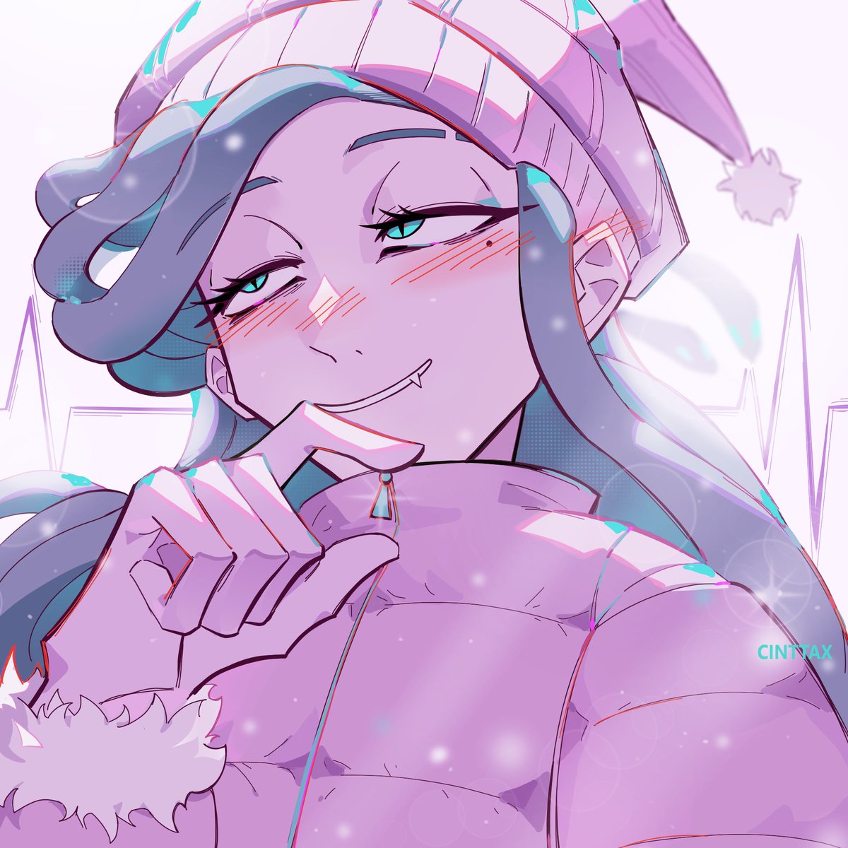 cinttax's tweet photo. Winter medusa art ❄️
It's so cold outside aa

#ocart #artmoots https://t.co/nqQD9tsLy2