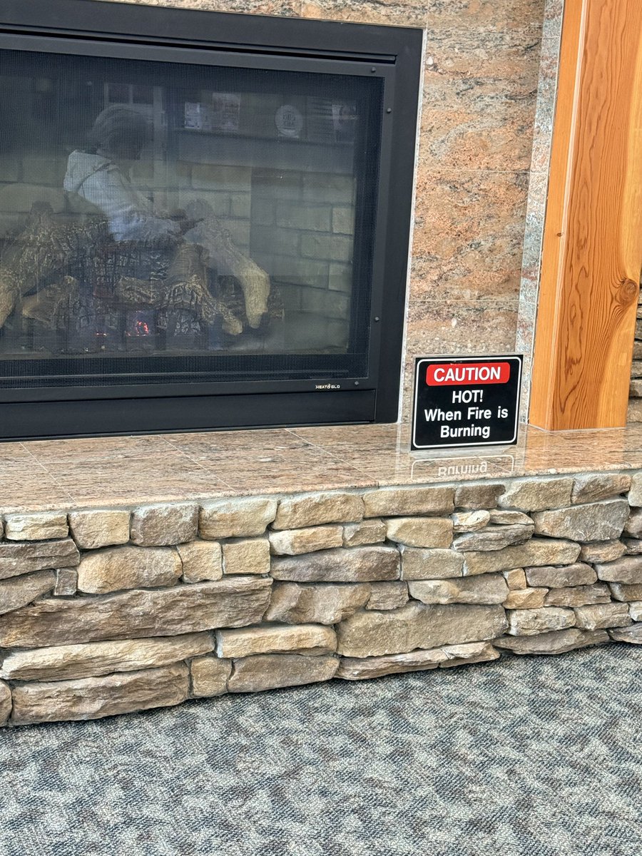 Possibly the dumbest warning sign I’ve ever seen.