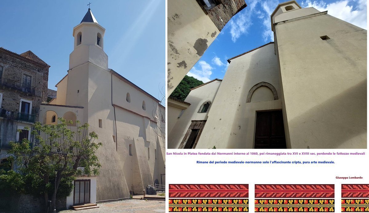ArteCalabria's tweet image. Cripta Romanica XI sec. (forse bizantina) a Scalea (CS), situata sotto la Chiesa di San Nicola di Platea edificata dai Normanni, oggi fortemente rimaneggiata.
Costituita da antiche colonne del I sec. a.C. (materiale di riuso).
#Calabria #HeritageDay #beauty #art