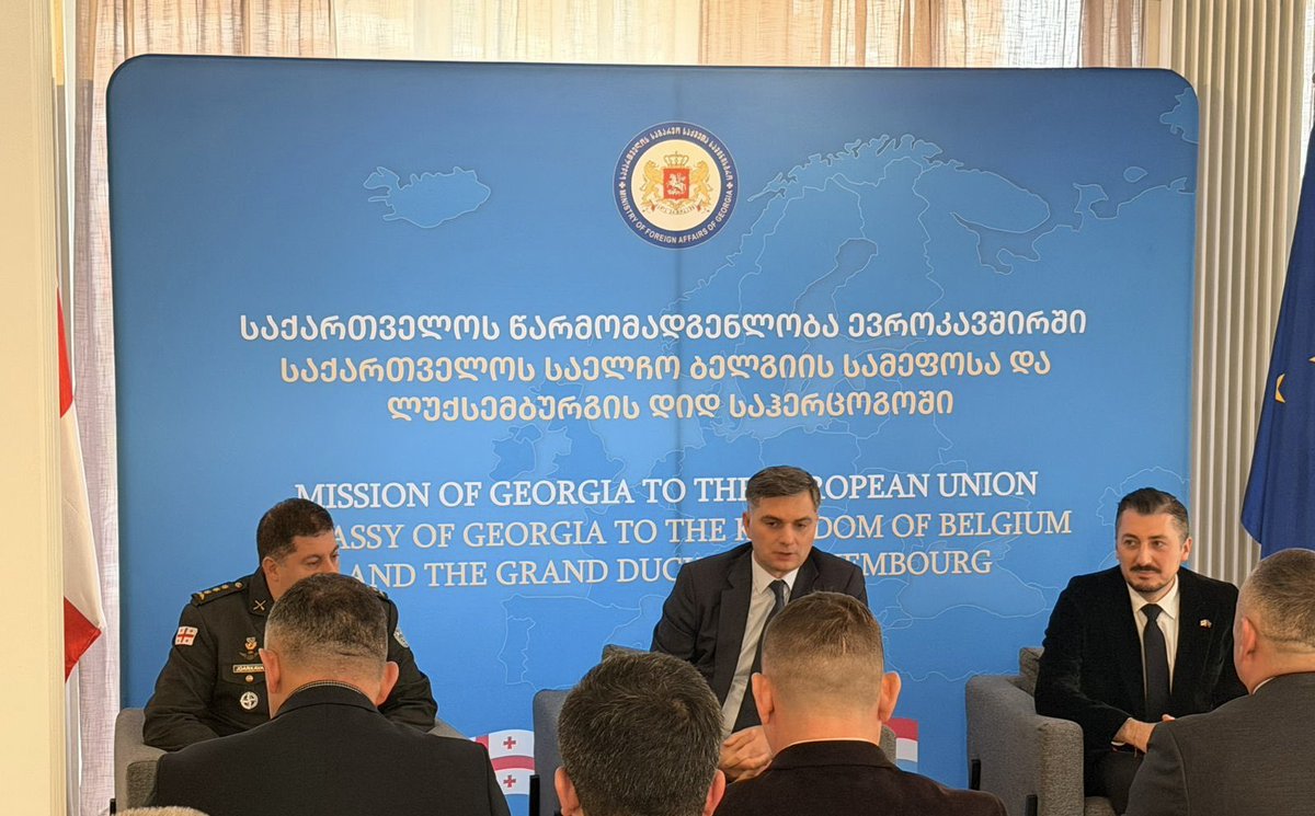 Georgia in EU/Belgium tweet media